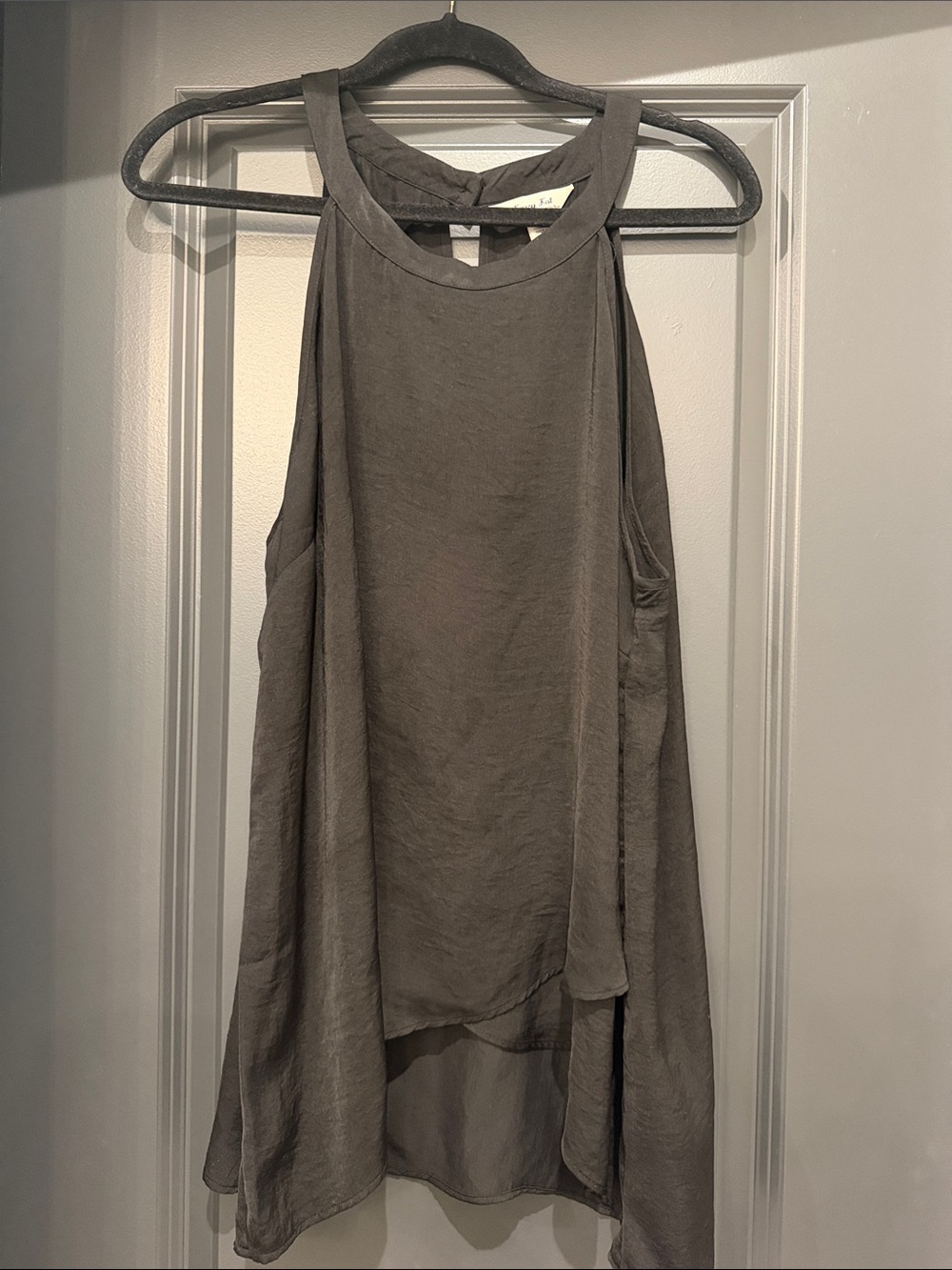 Krazy Kay Women’s Sleeveless High-Neck Flowy Tank Top